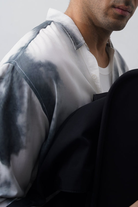 OFF WHITE CLOUD DYE SHIRT