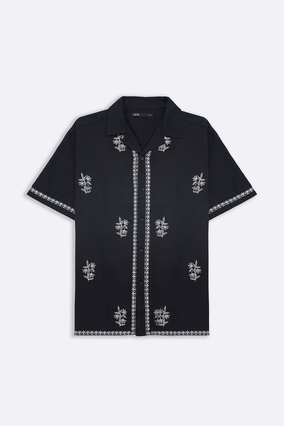 BLACK COLUMBO RESORT SHIRT
