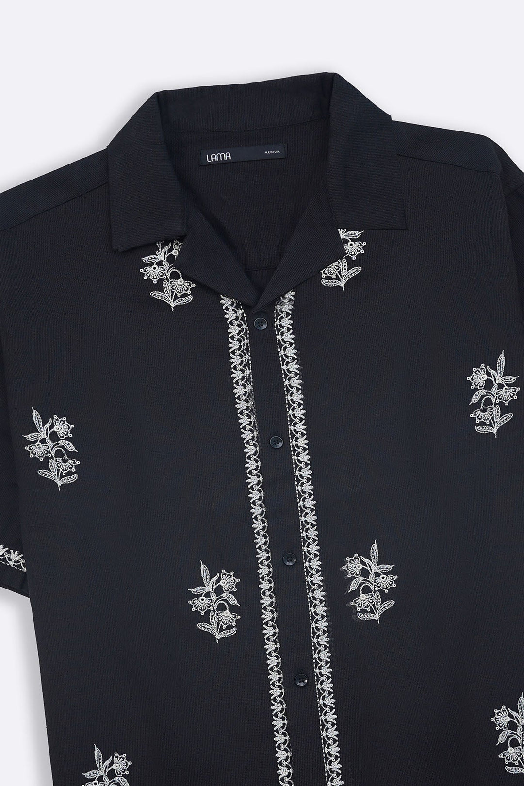 BLACK COLUMBO RESORT SHIRT