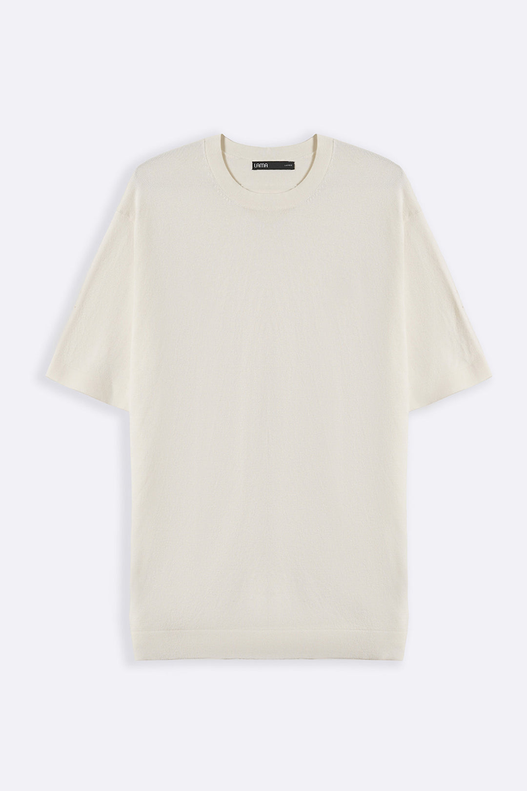 IVORY SNUG KNIT TEE