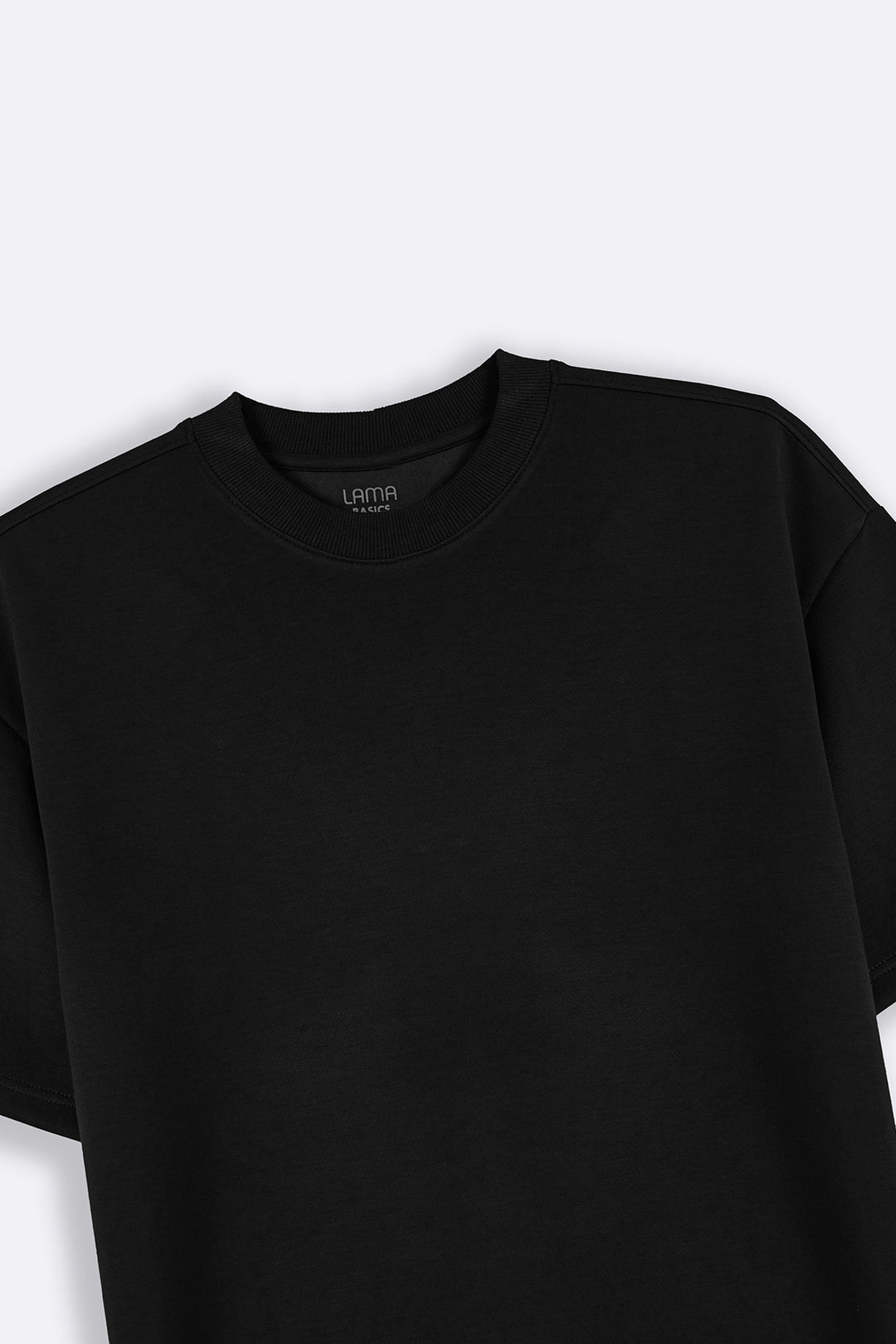 BLACK DAILY NEOPRENE TEE