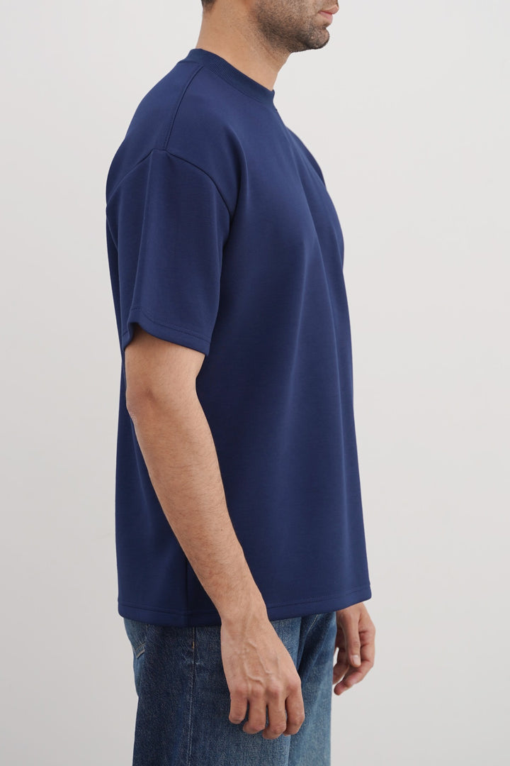 NAVY DAILY NEOPRENE TEE