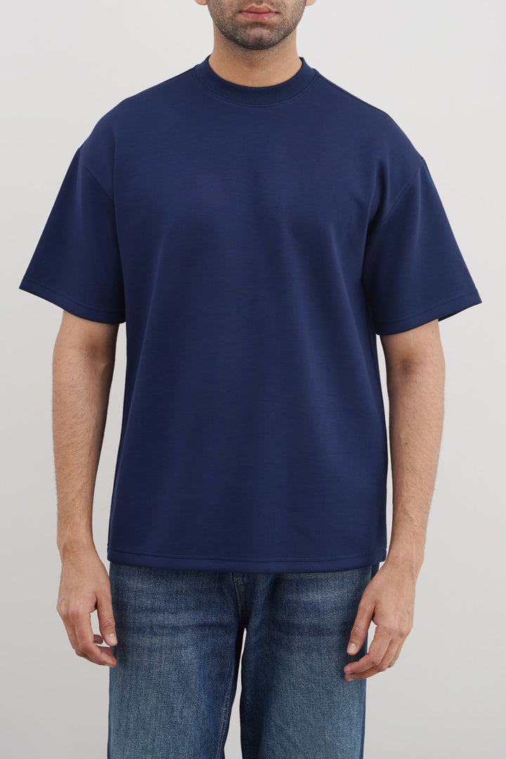 NAVY DAILY NEOPRENE TEE