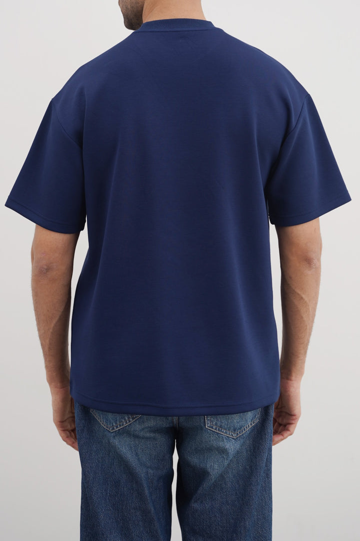 NAVY DAILY NEOPRENE TEE