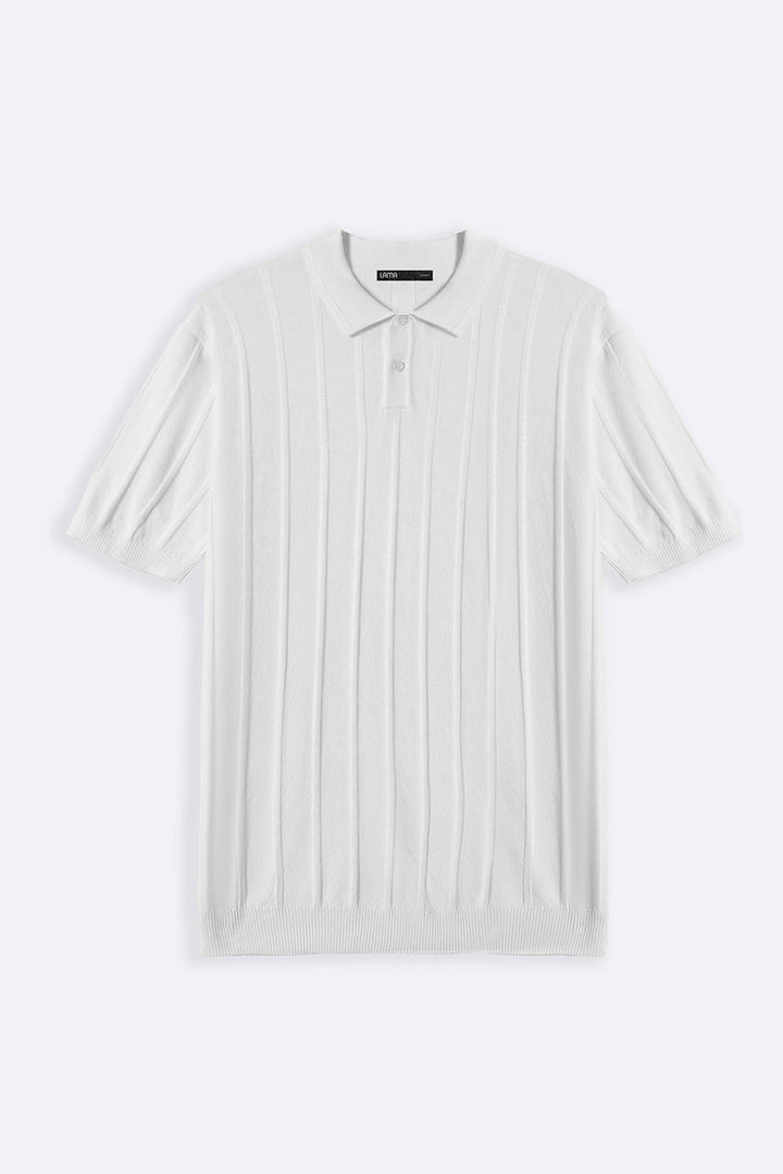 VISCOSE KNIT POLO