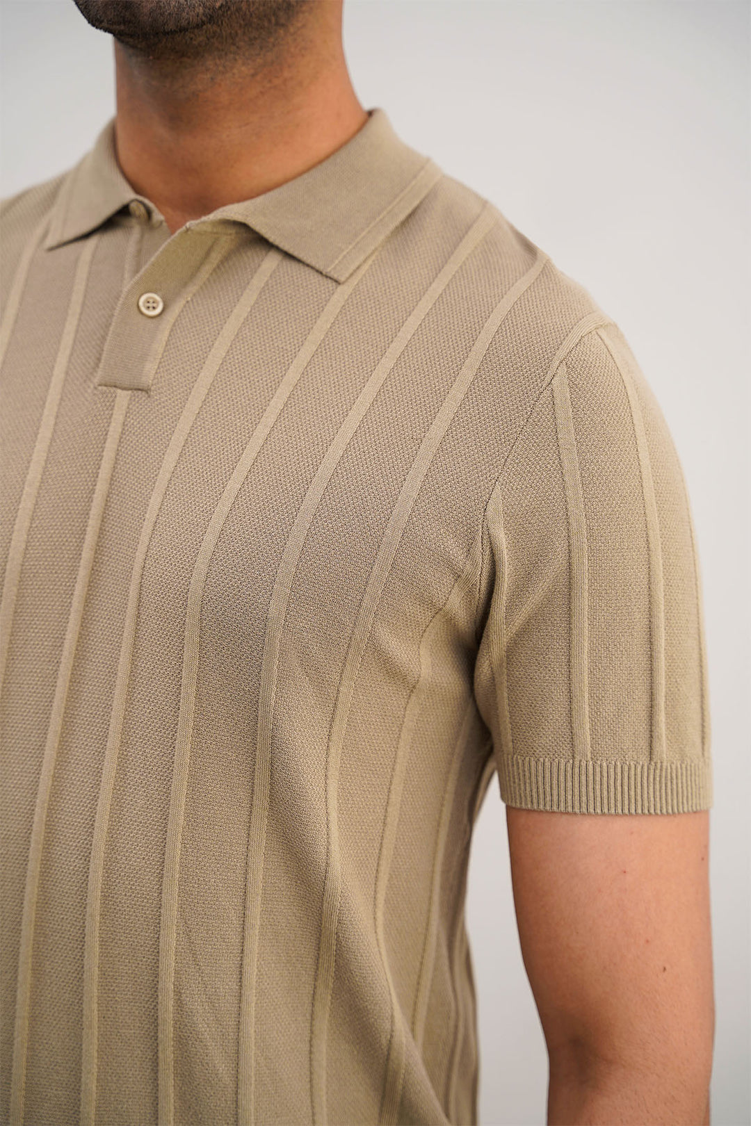 VISCOSE KNIT POLO