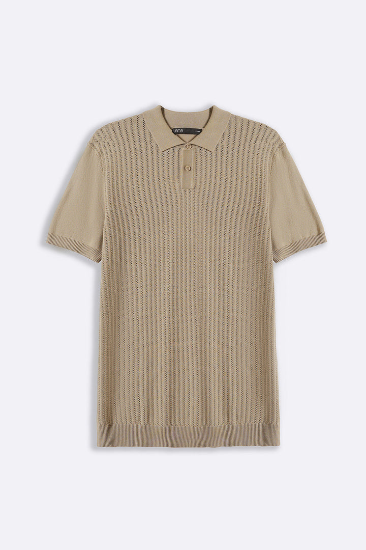 TEXTURED POLO