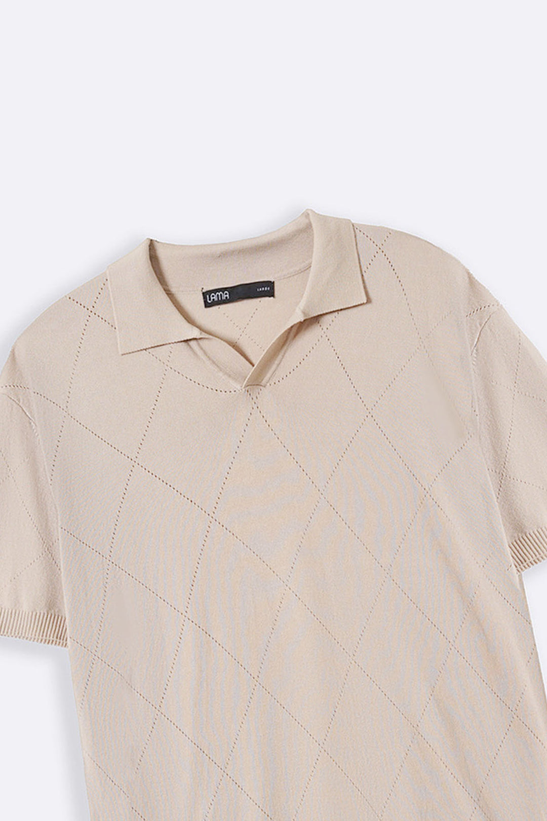 BEIGE POLO SHIRT