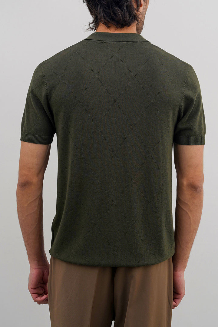 OLIVE POLO SHIRT