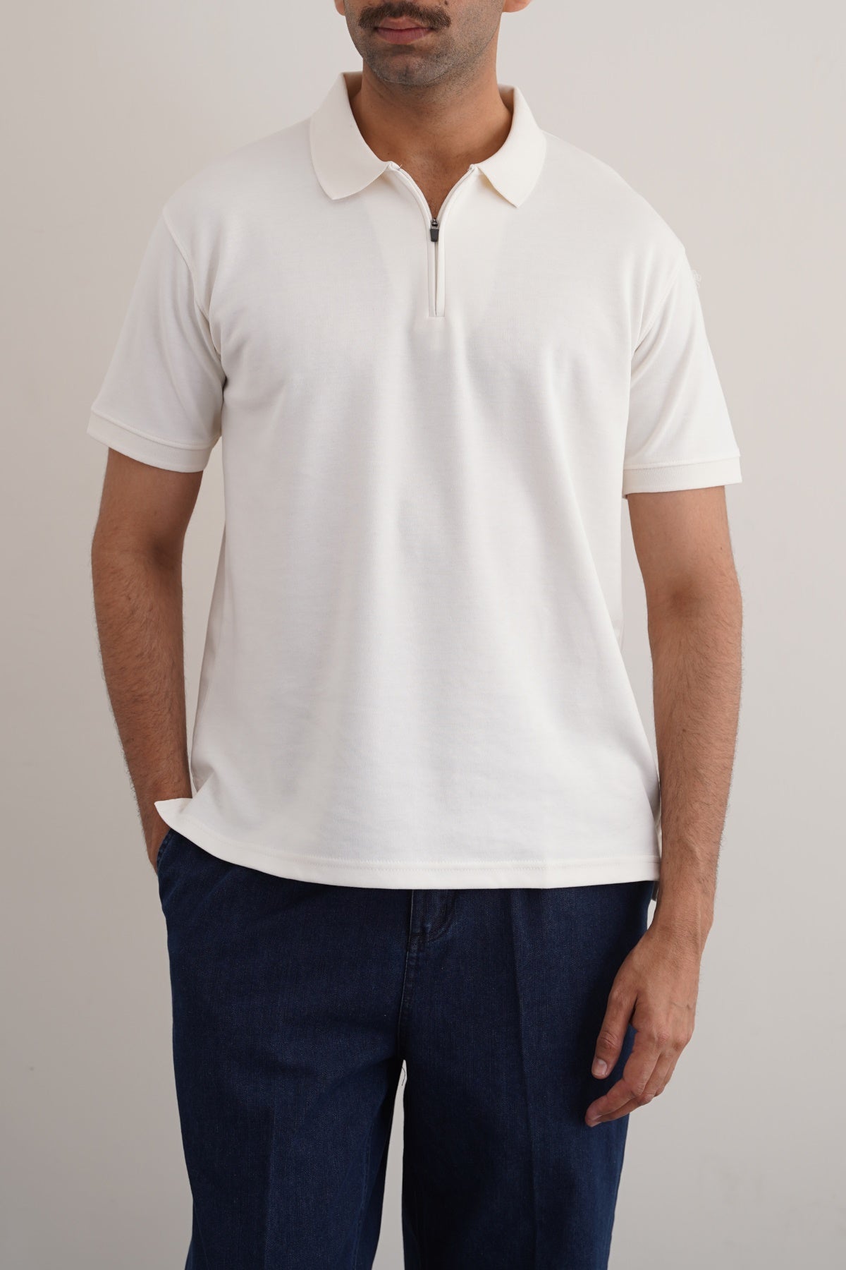 QUARTER ZIP POLO – Lama Retail