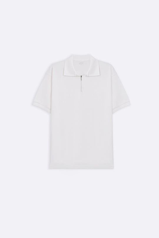 QUARTER ZIP POLO