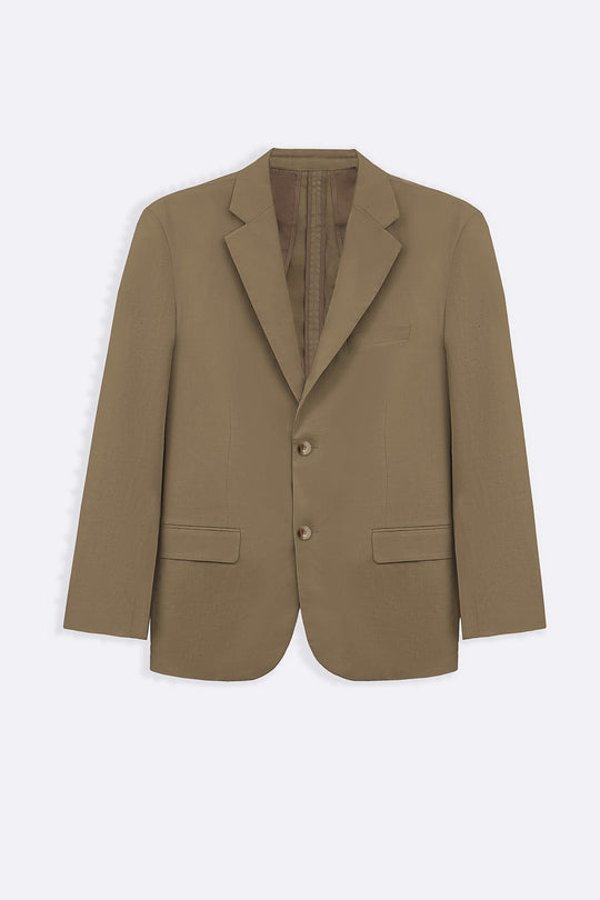 TAUPE RESORT LINEN BLAZER