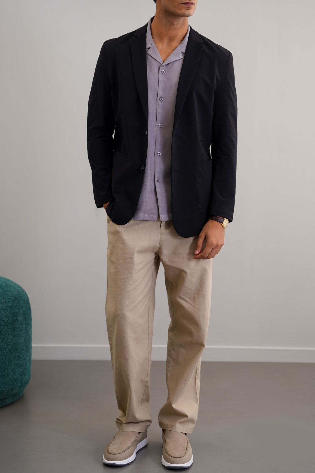 BLACK PERFORMANCE BLAZER