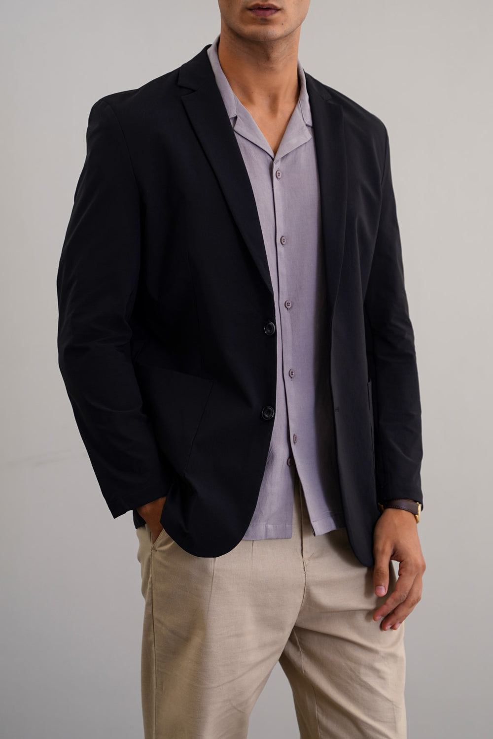 BLACK PERFORMANCE BLAZER