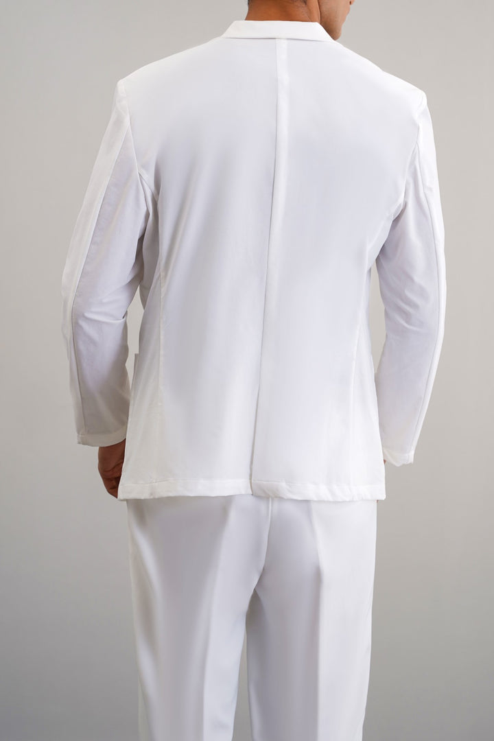 WHITE PERFORMANCE BLAZER