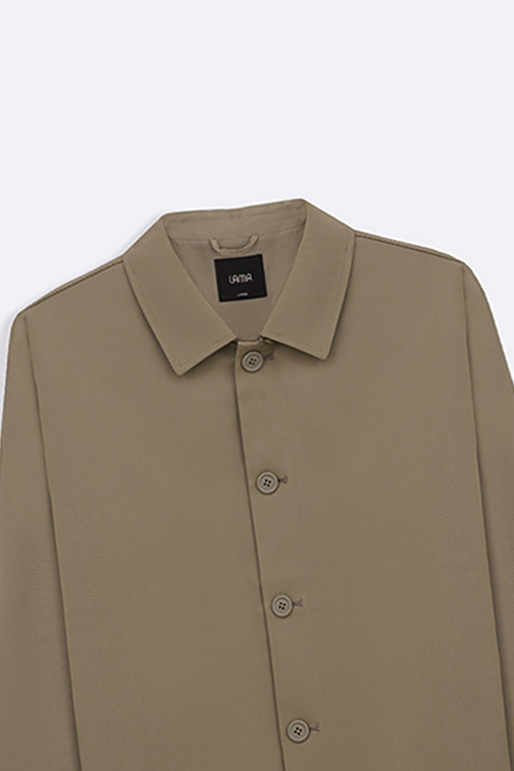 KHAKI LIGHT COTTON JACKET
