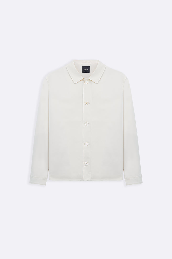 OFF WHITE LIGHT COTTON JACKET