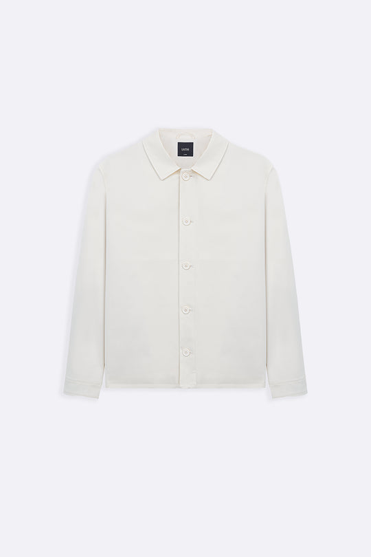 OFF WHITE LIGHT COTTON JACKET