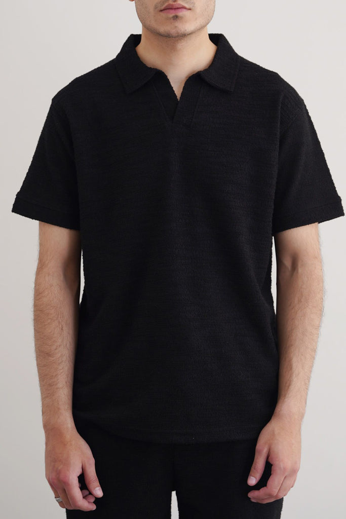 BOUCLE-KNIT POLO – Lama Retail