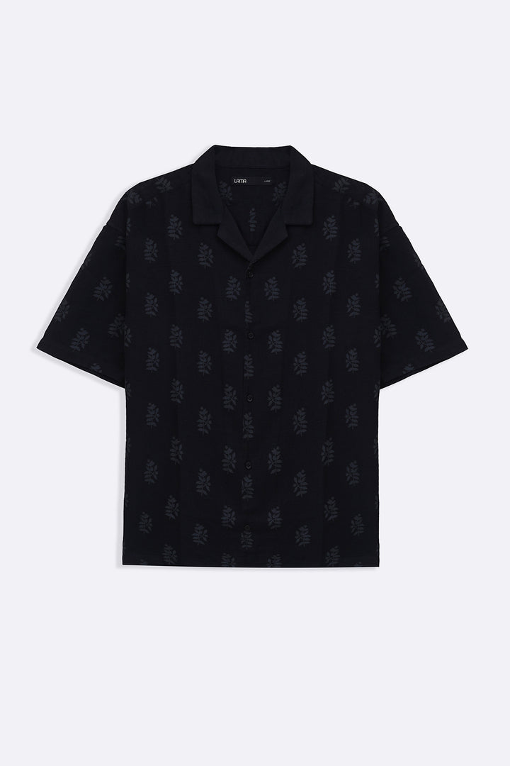 SCREEN PRINT SAFARI SHIRT