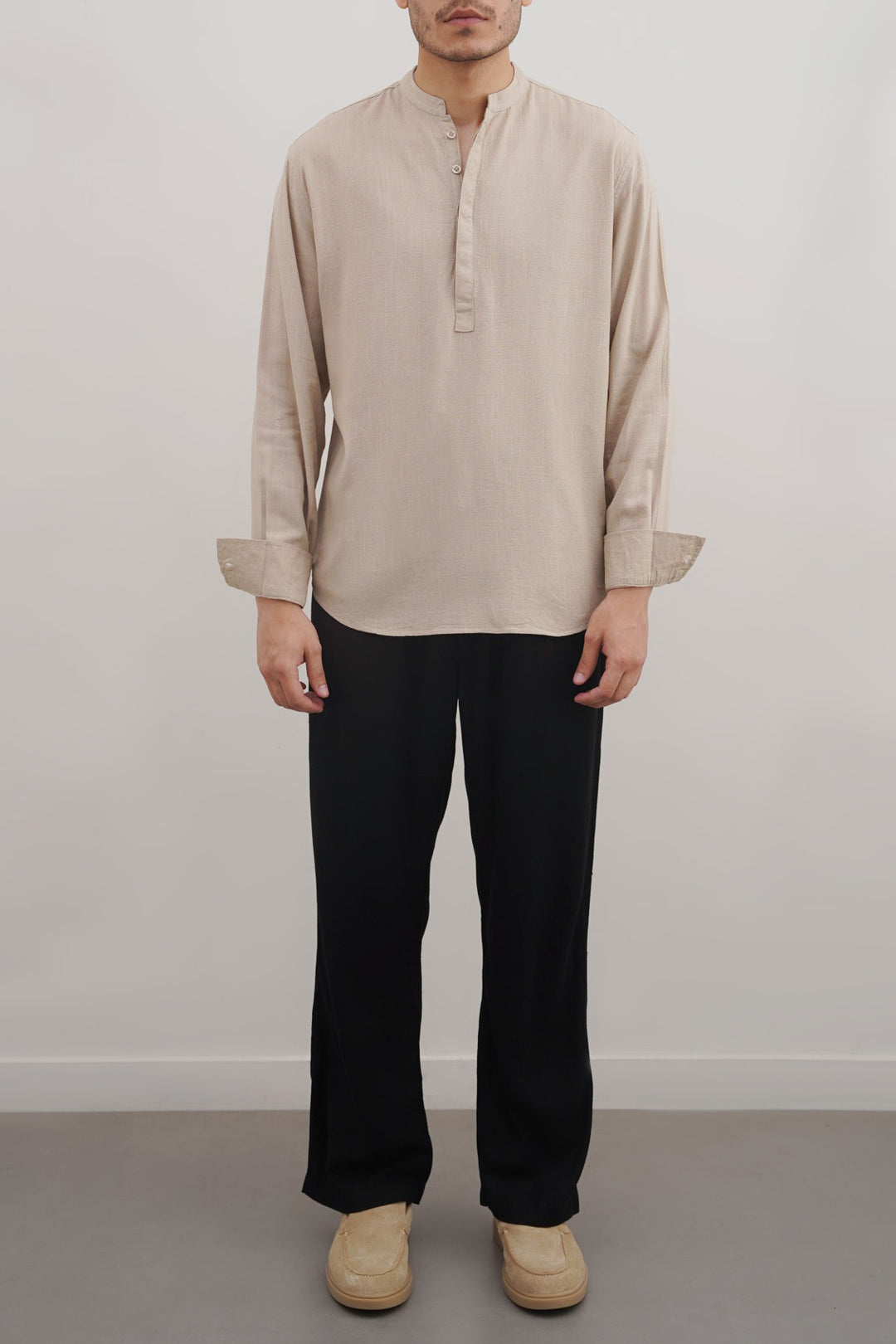 HALF PLACKET SHIRT