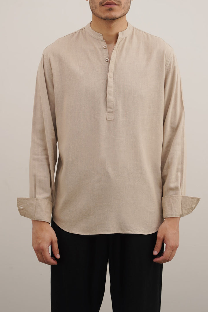 HALF PLACKET SHIRT