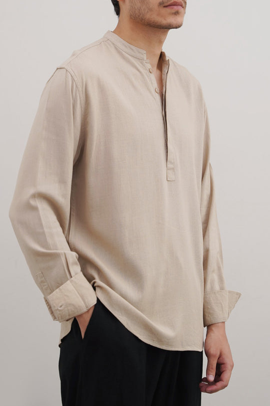 HALF PLACKET SHIRT