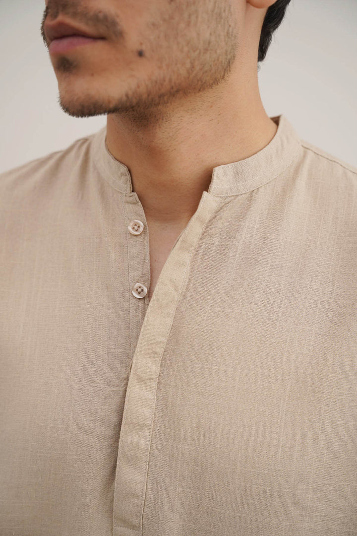 HALF PLACKET SHIRT