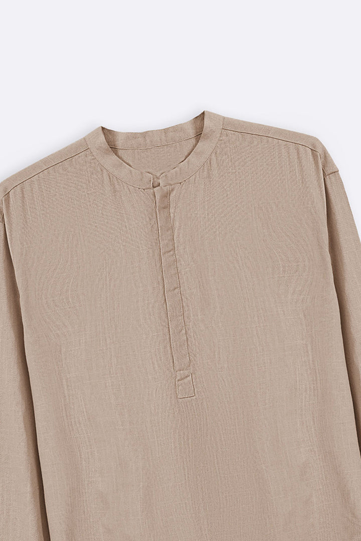 HALF PLACKET SHIRT