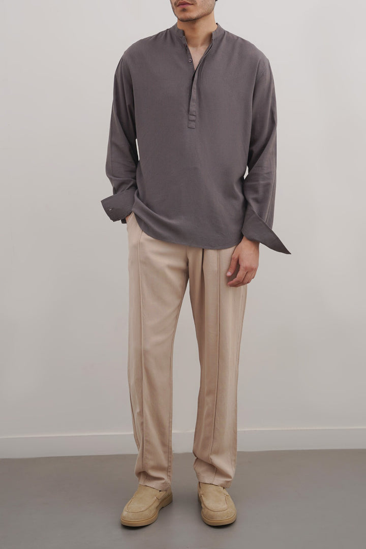 HALF PLACKET SHIRT