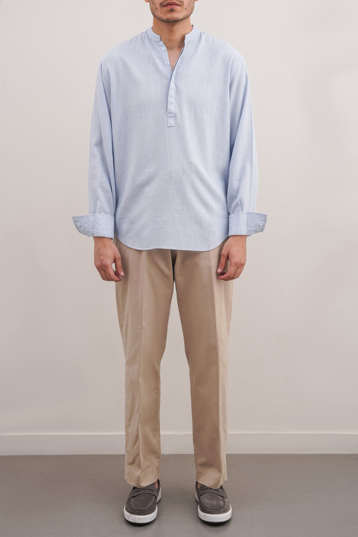 HALF PLACKET SHIRT