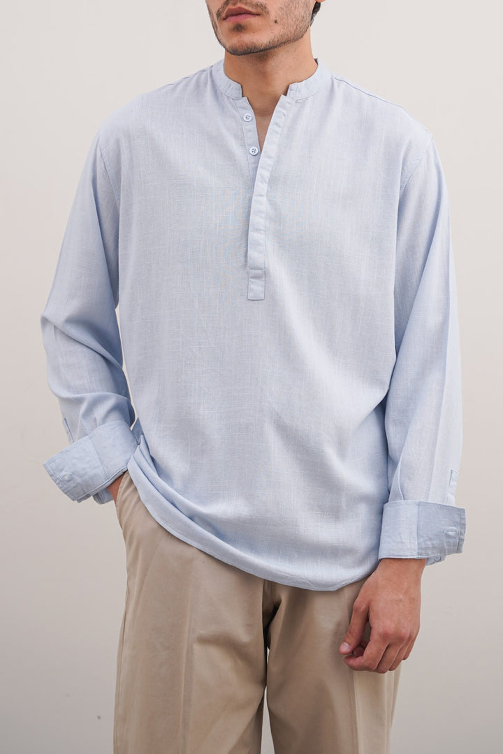 HALF PLACKET SHIRT
