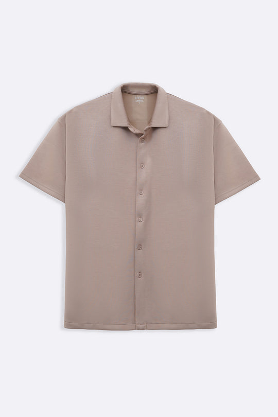 KHAKI BASIC NEOPRENE SHIRT