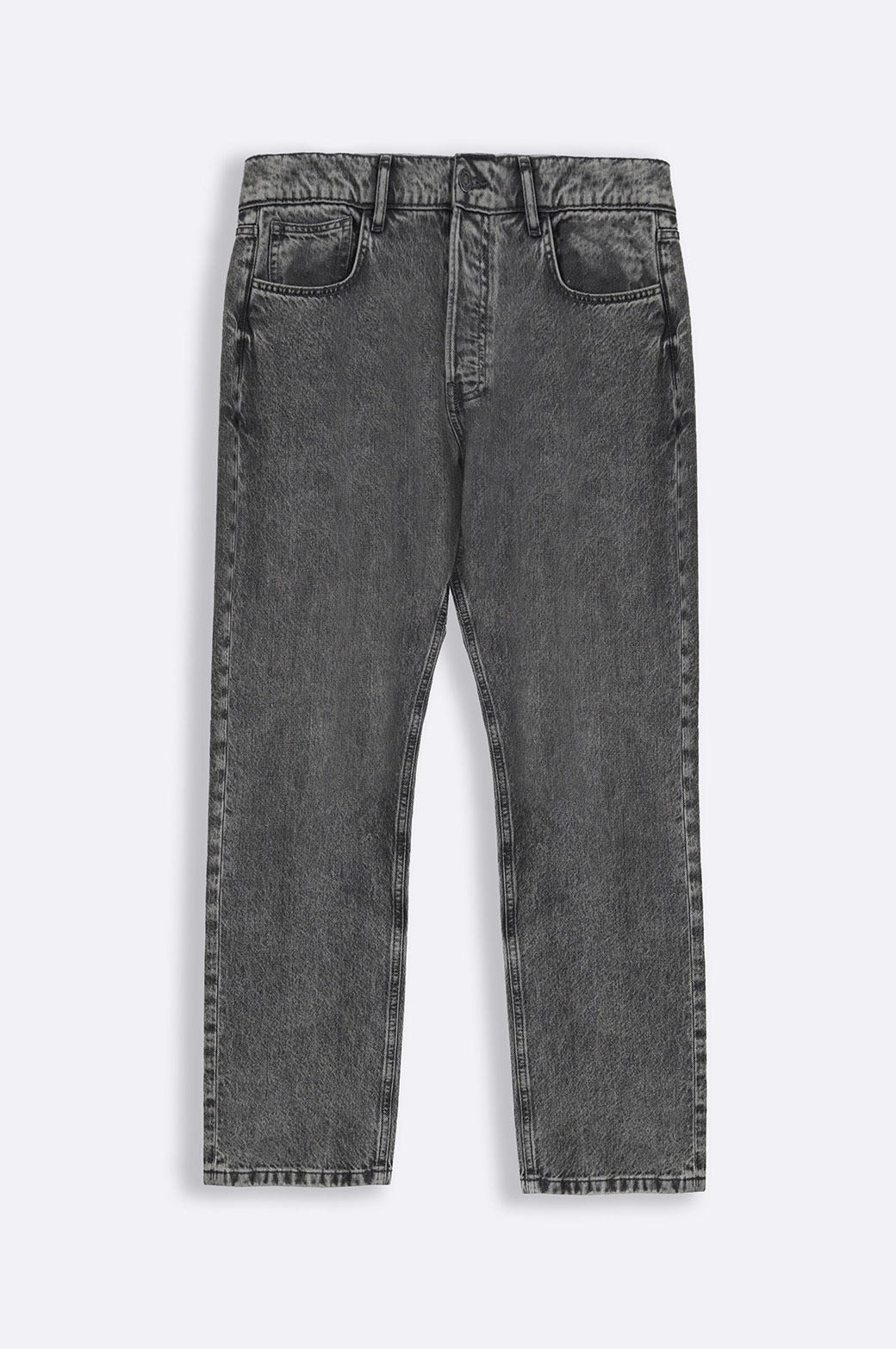 BLACK RELAXED STRAIGHT 
JEANS