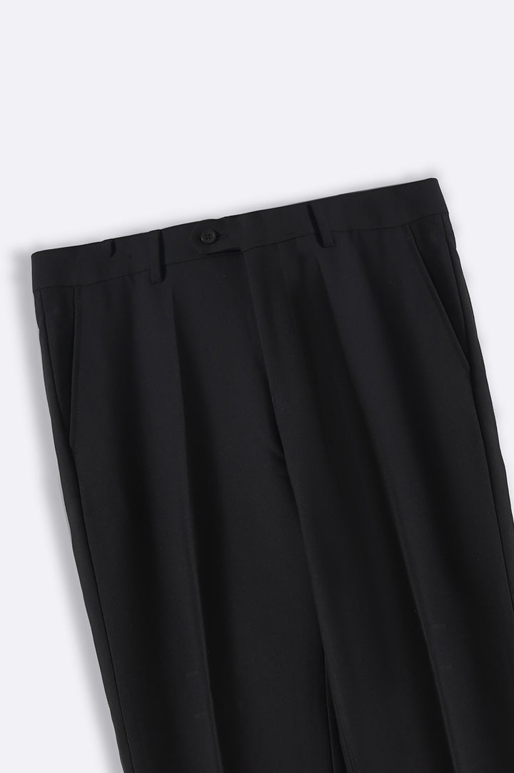 BLACK CLASSIC SUIT TROUSER