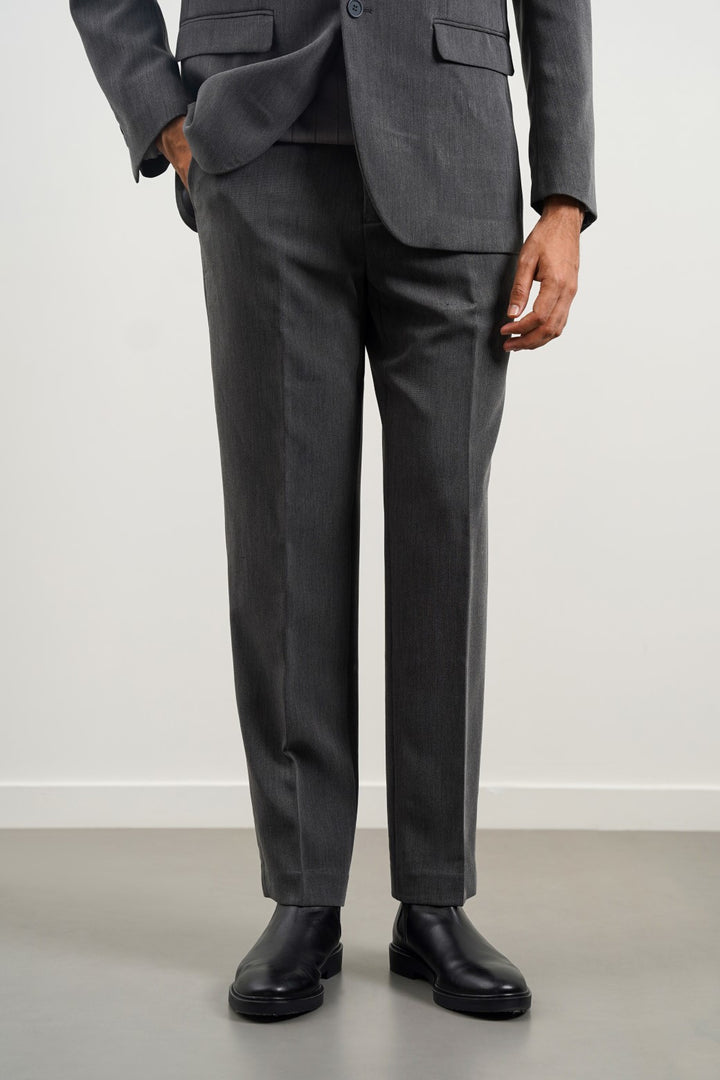 GREY CLASSIC SUIT TROUSER