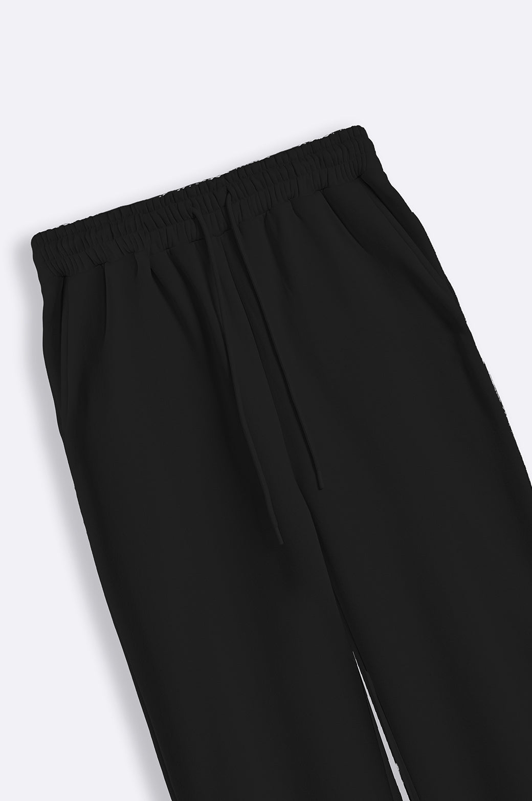 STRAIGHT PANTS WITH DRAWSTRING