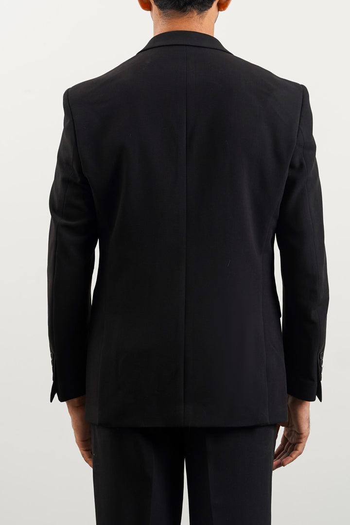 BLACK TAILORED FIT BLAZER