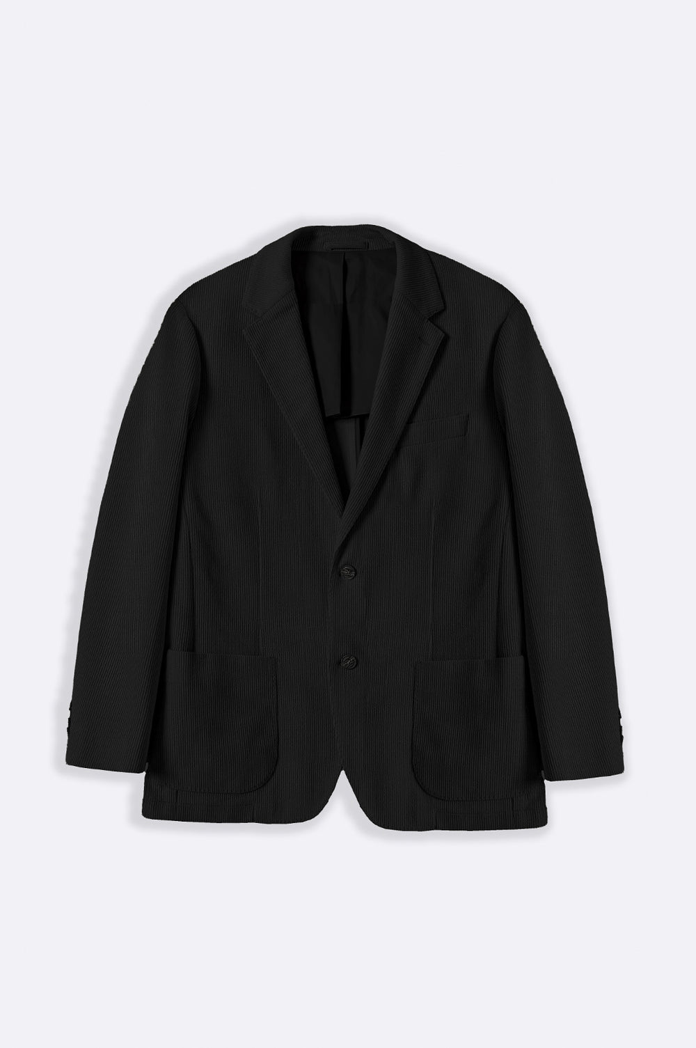 BLACK CORDUROY BLAZER