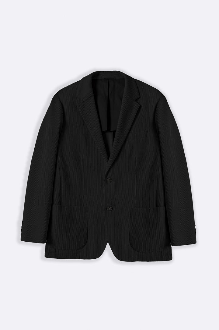 BLACK CORDUROY BLAZER