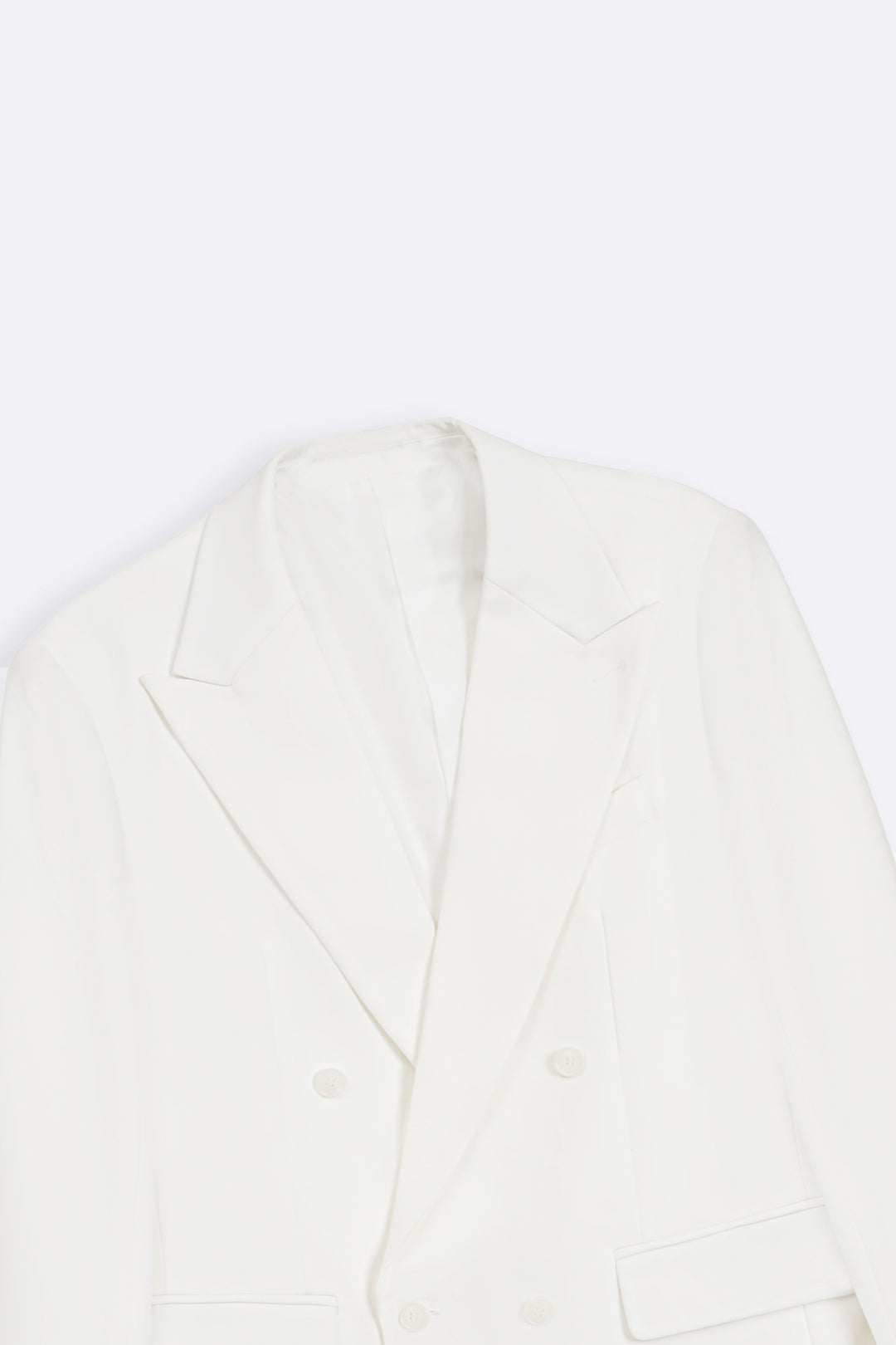 OFF WHITE DOUBLE-BREASTED BLAZER