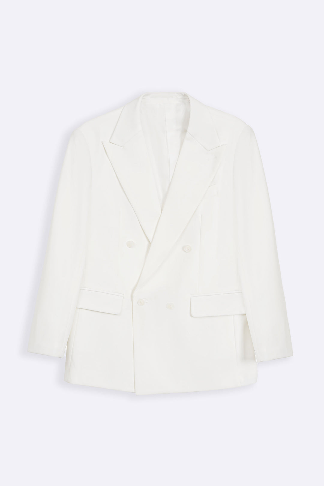 OFF WHITE DOUBLE-BREASTED BLAZER