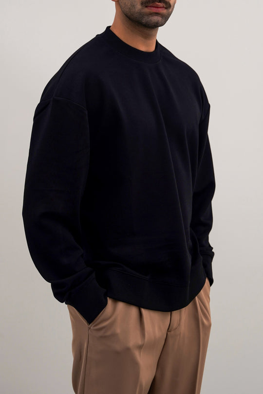 BLACK SCUBA SWEATSHIRT