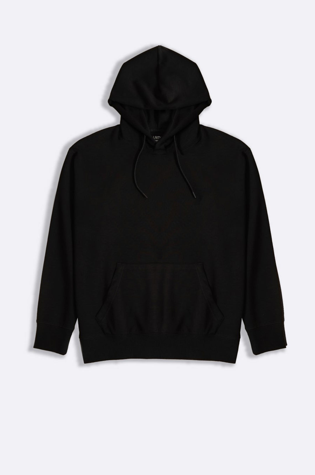 BLACK PULL-OVER HOODIE