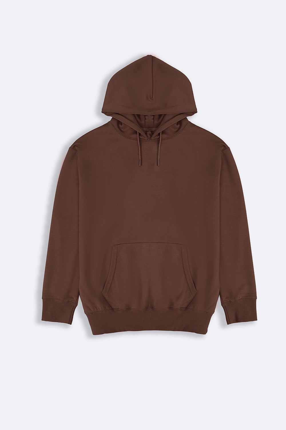 BROWN PULL-OVER HOODIE