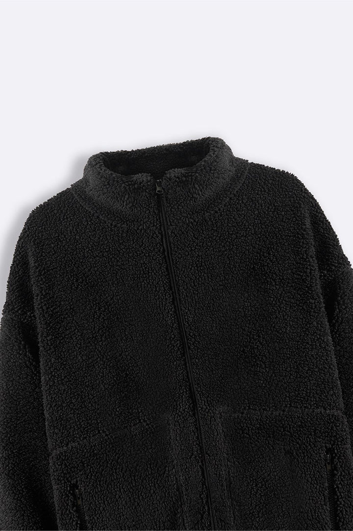 BLACK SHERPA PULLOVER