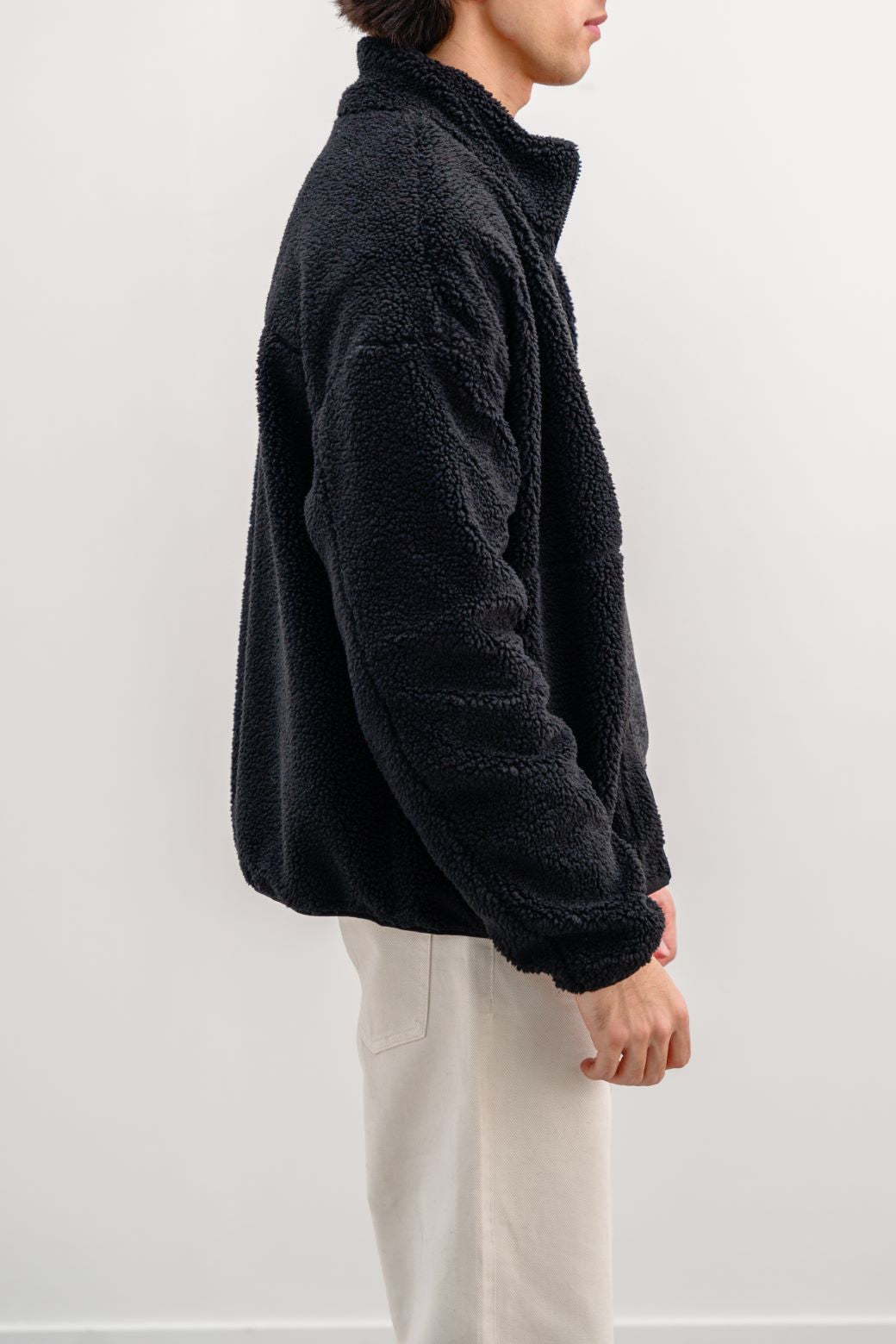 BLACK SHERPA PULLOVER