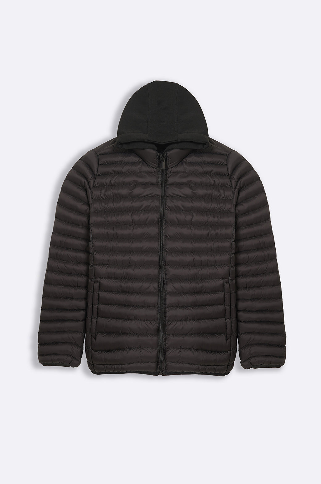 Hooded padded double zip hotsell