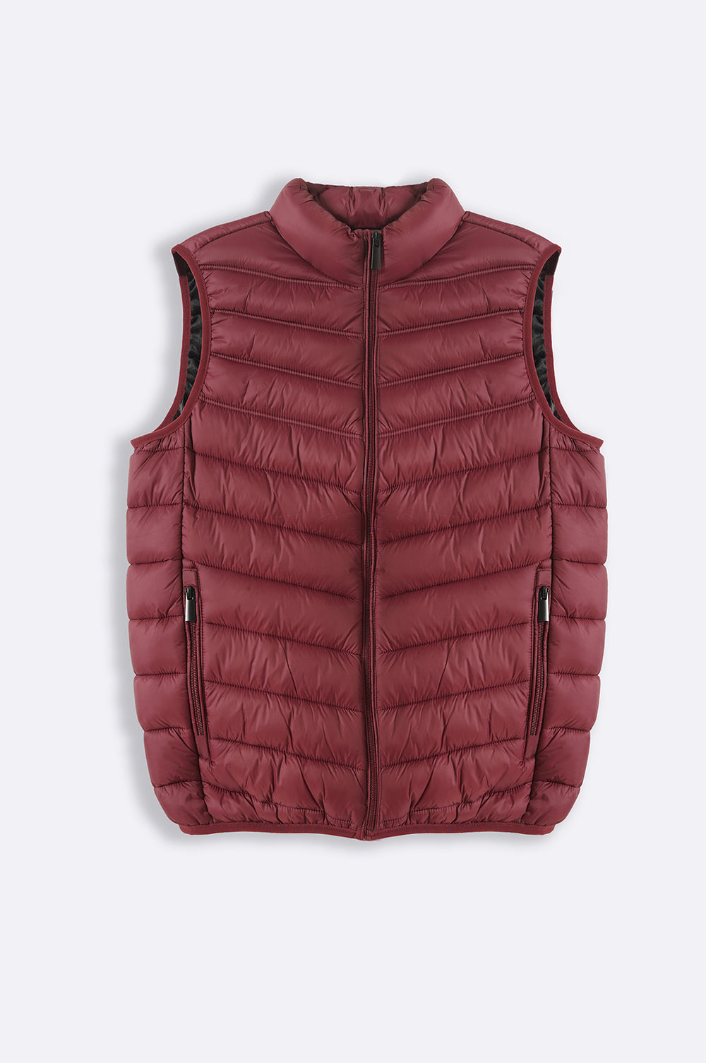 BURGUNDY REGULAR GILET