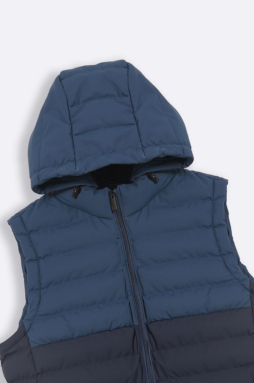 NAVY CONTRAST GILET